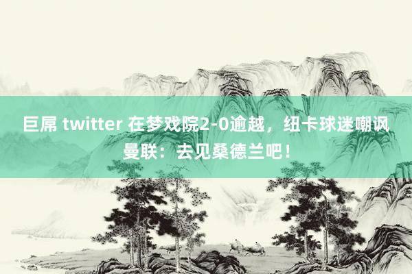 巨屌 twitter 在梦戏院2-0逾越，纽卡球迷嘲讽曼联：去见桑德兰吧！