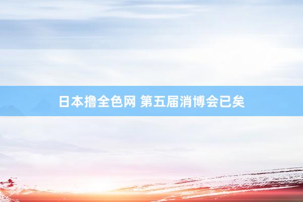 日本撸全色网 第五届消博会已矣